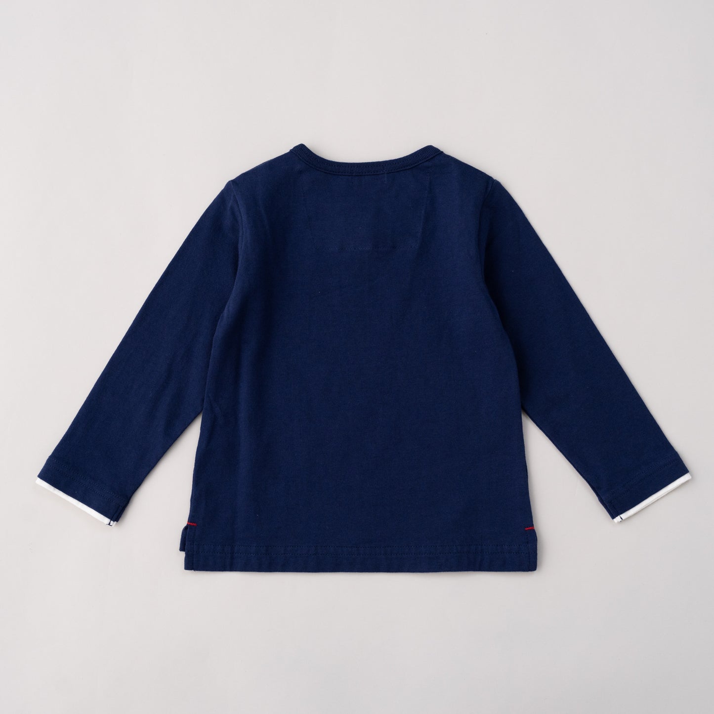 ワンポイントTシャツ　NAVY