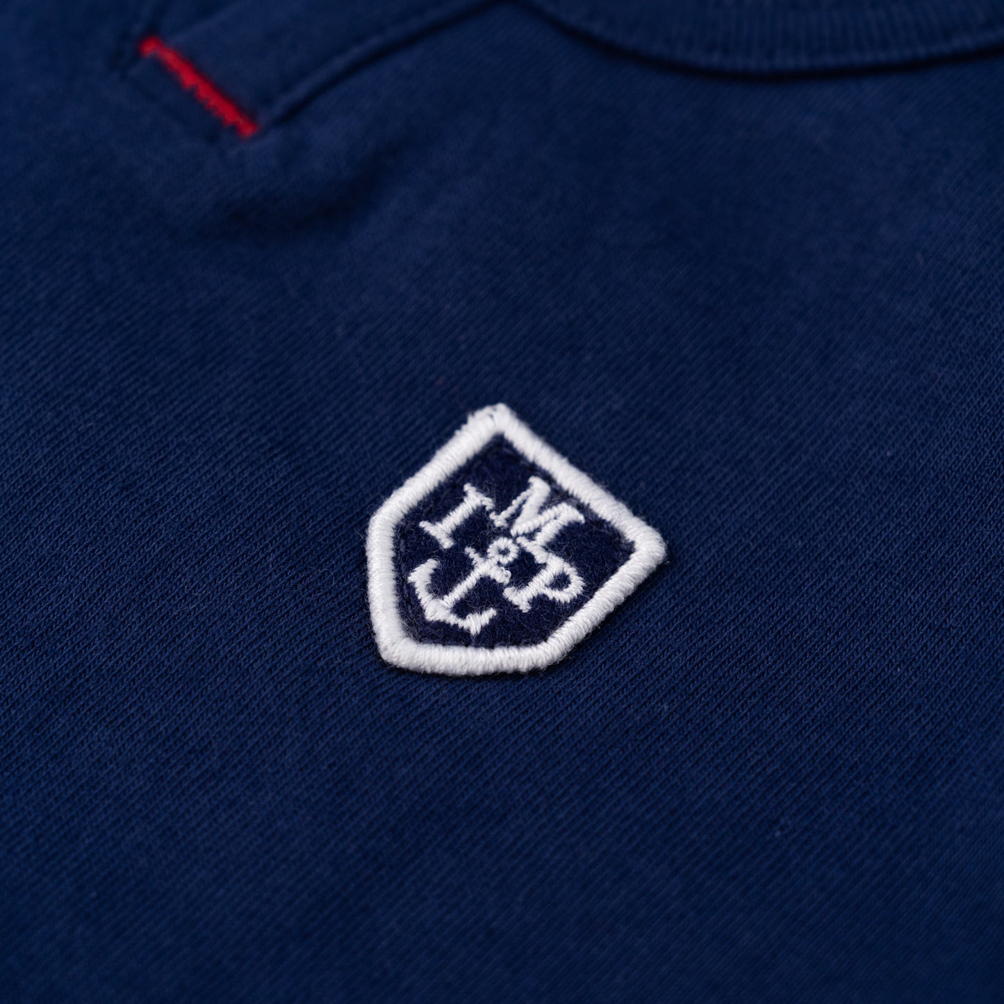 ワンポイントTシャツ　NAVY