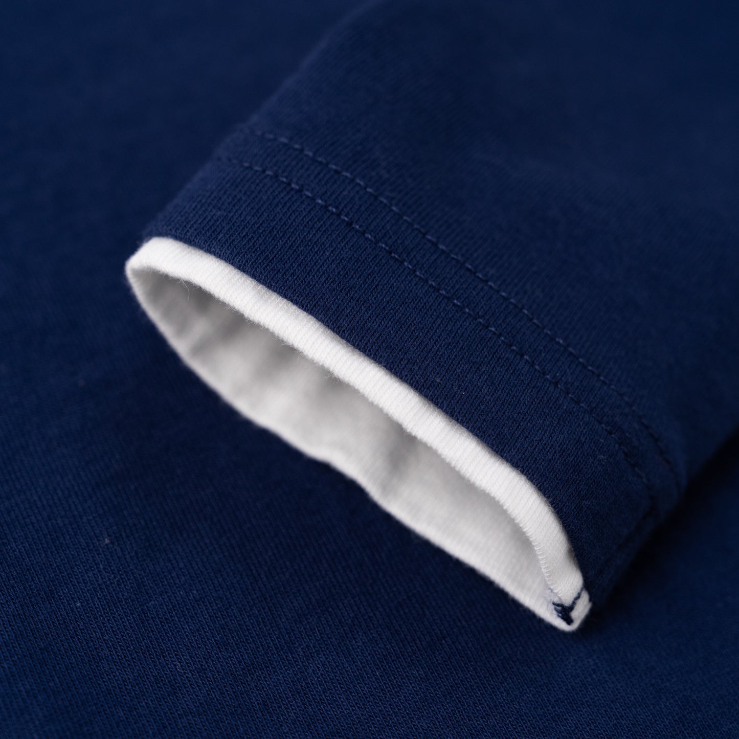 ワンポイントTシャツ　NAVY