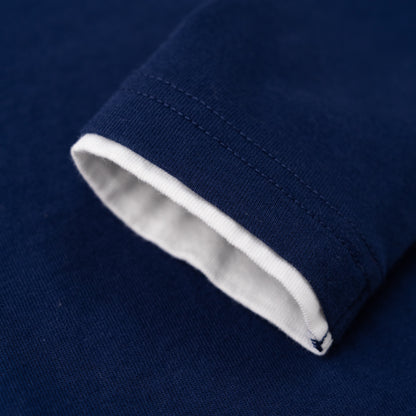 ワンポイントTシャツ　NAVY