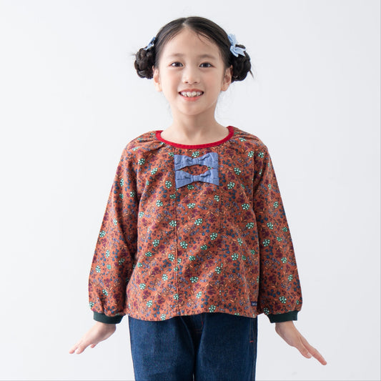 チュニックブラウス　BROWN