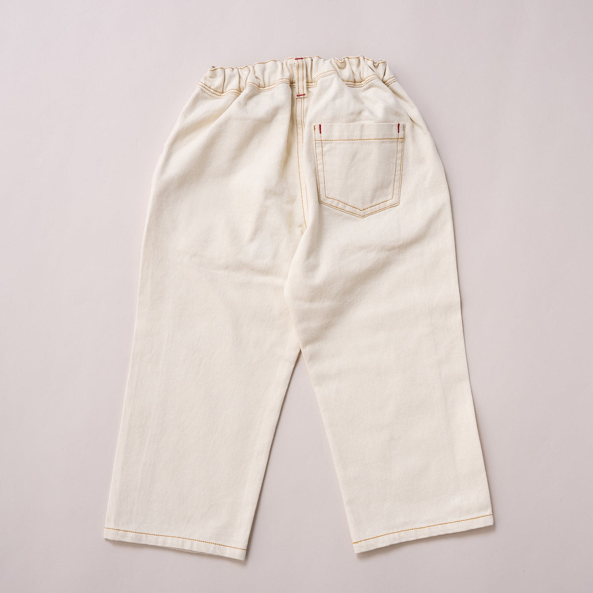 デニムワークパンツ　IVORY