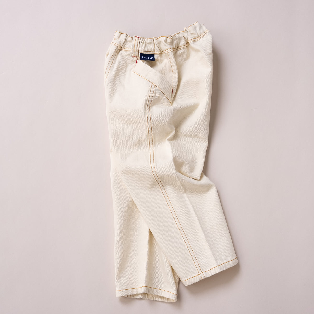 デニムワークパンツ　IVORY