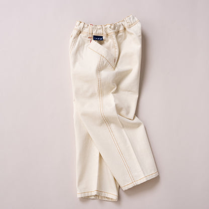 デニムワークパンツ　IVORY