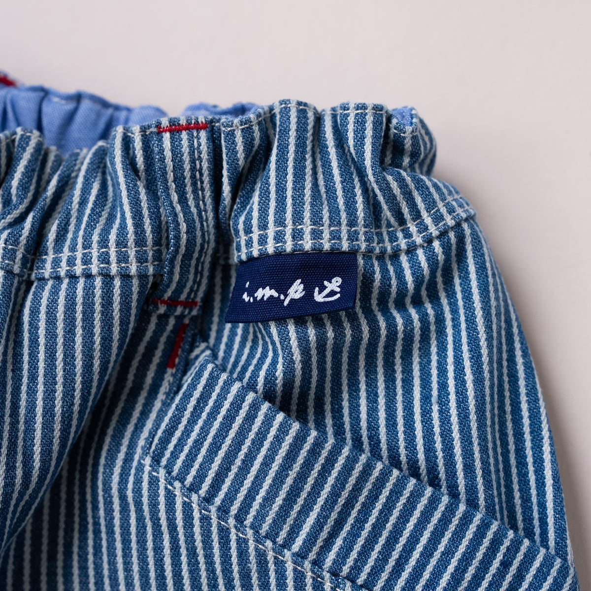 デニムワークパンツ　STRIPE