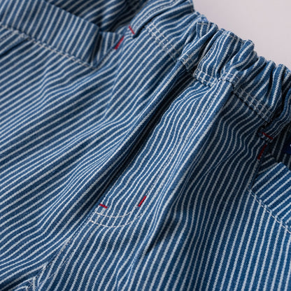 デニムワークパンツ　STRIPE