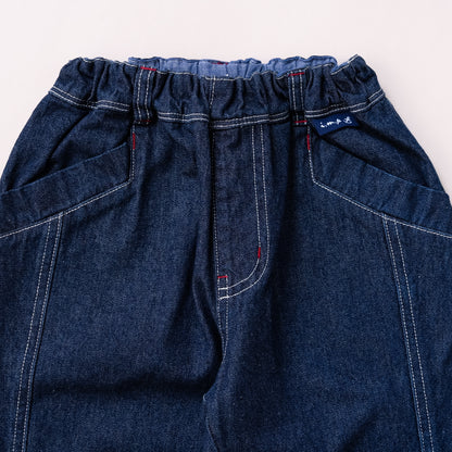 デニムワークパンツ　NAVY