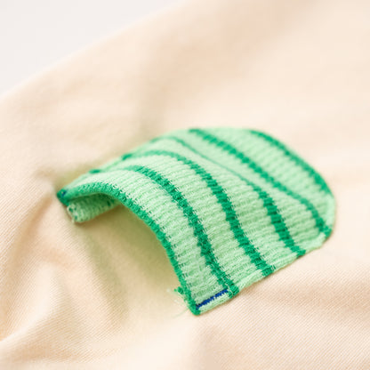 ワッフルベスト＆パンツセット　GREEN