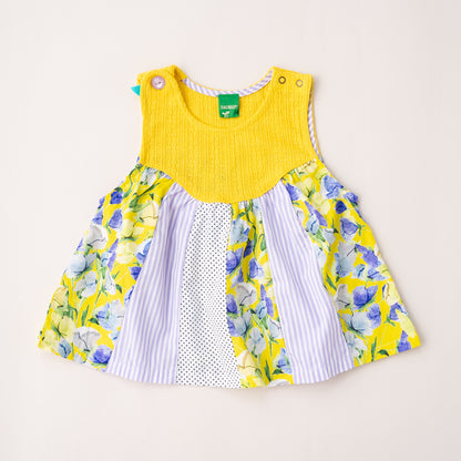 ベビーチュニック＆パンツセット　YELLOW