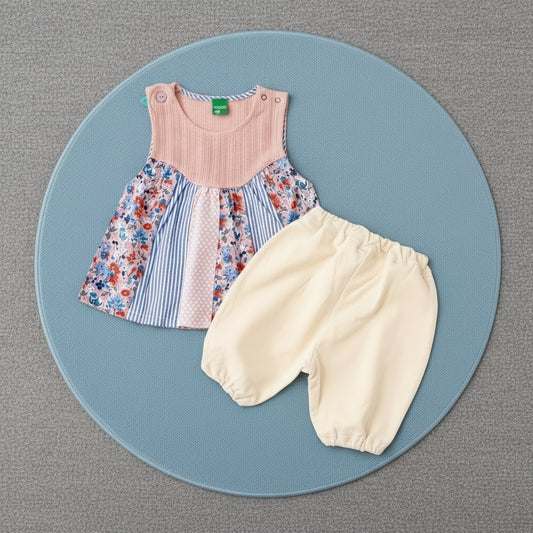 ベビーチュニック＆パンツセット　PINK