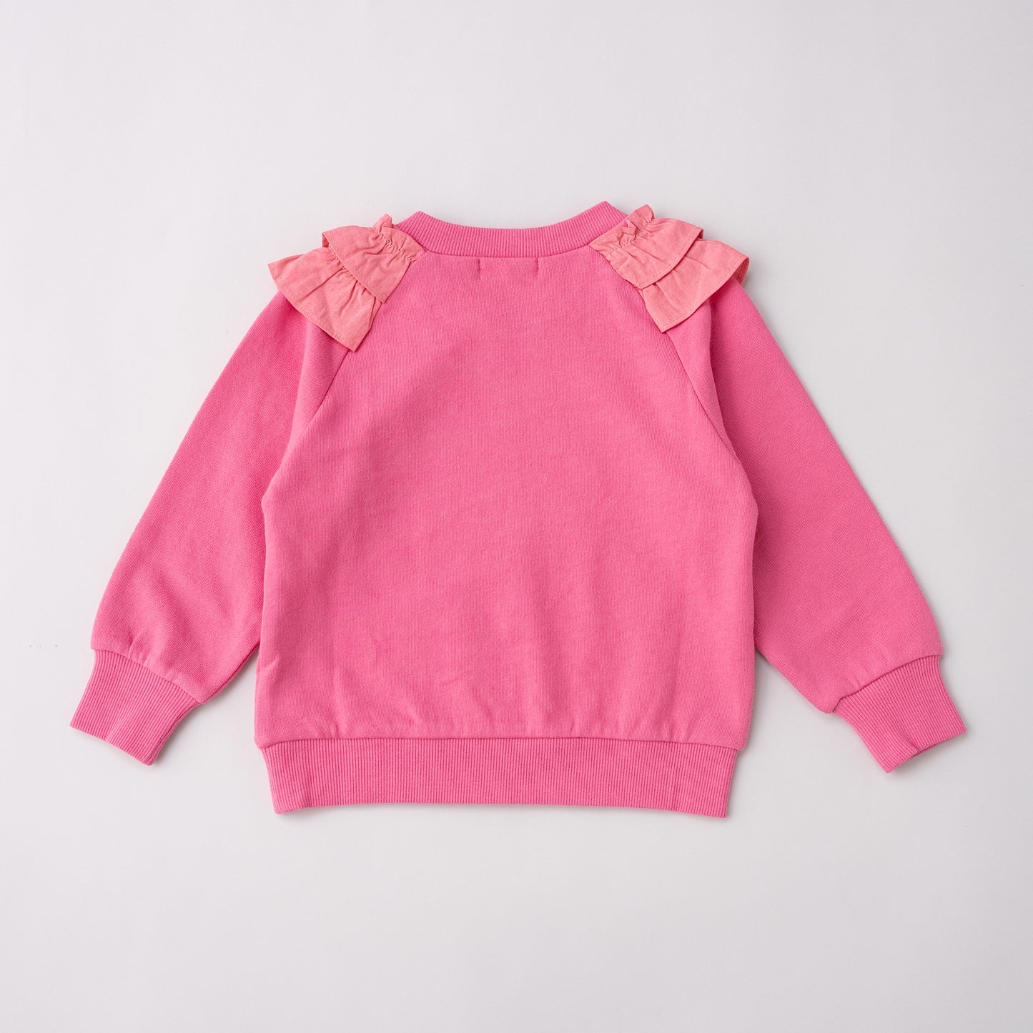 フラワーモチーフトレーナー　PINK