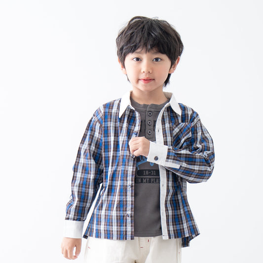 レギュラーカラーシャツ　CHECK