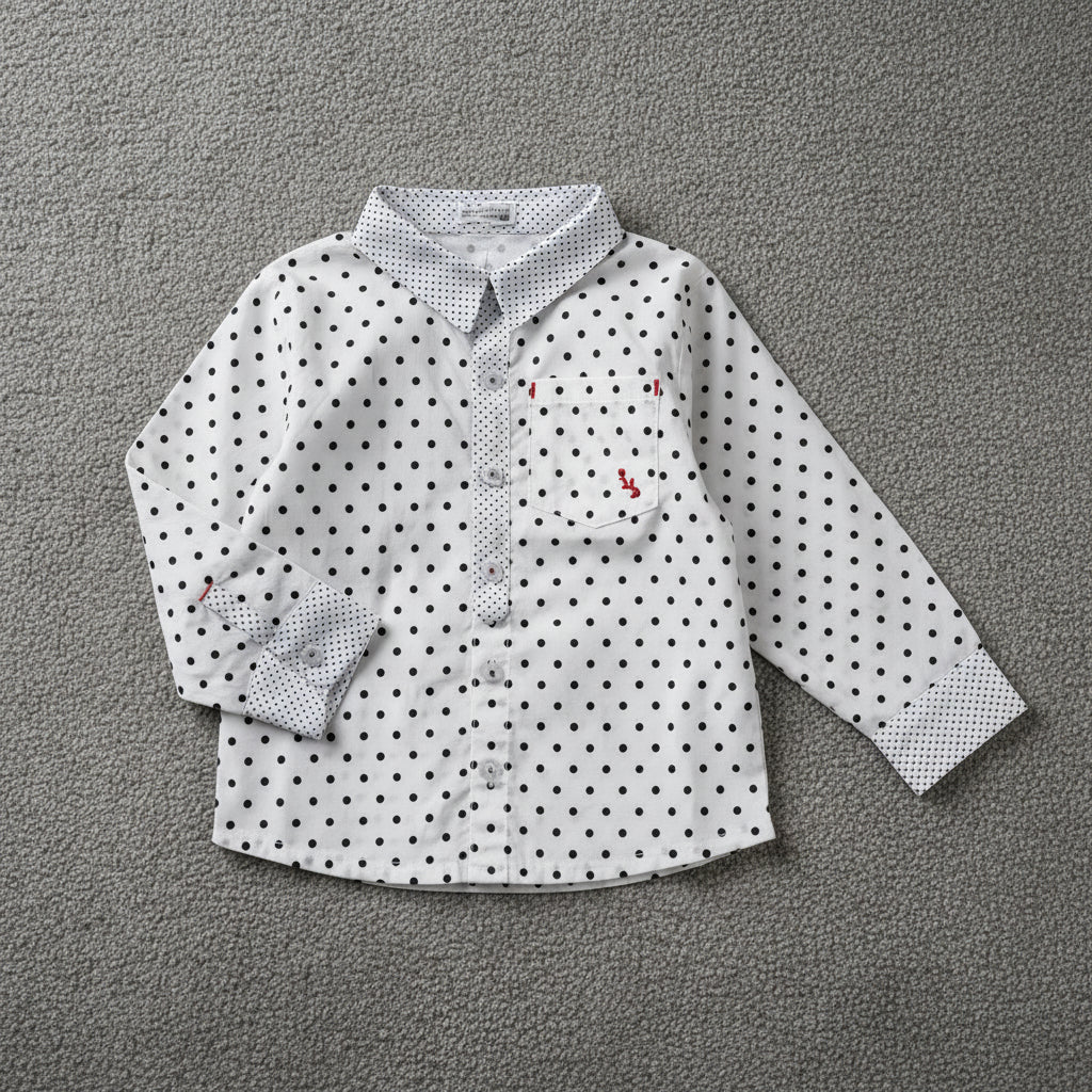 レギュラーカラーシャツ　DOT