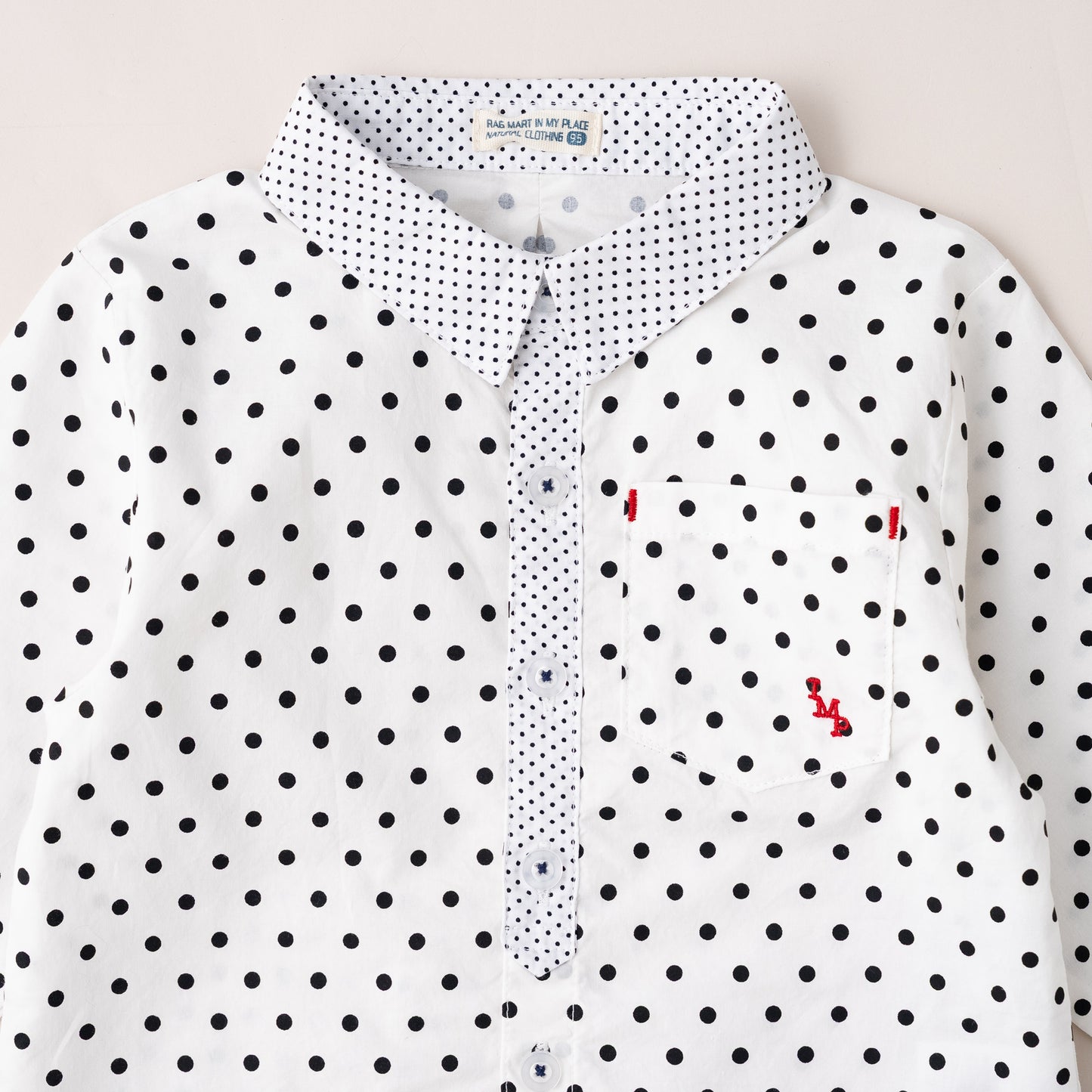 レギュラーカラーシャツ　DOT