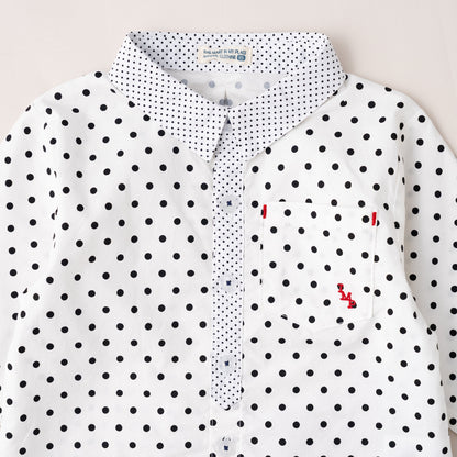 レギュラーカラーシャツ　DOT