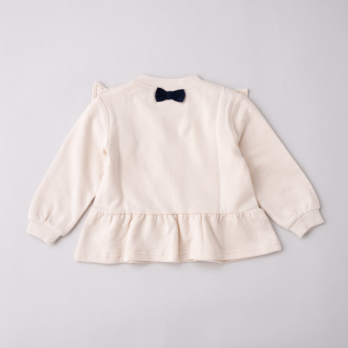 フリルトレーナー　IVORY
