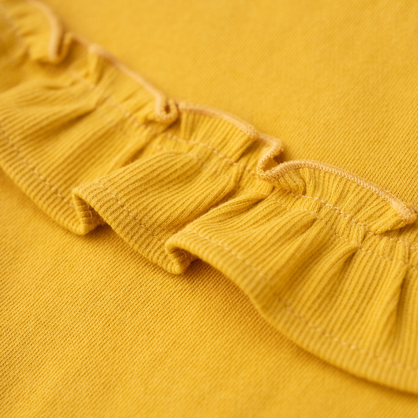 フリルトレーナー　YELLOW