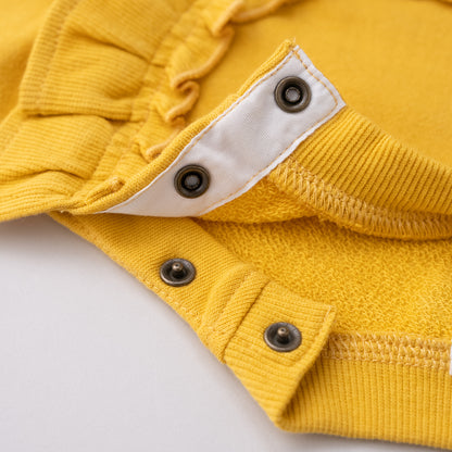 フリルトレーナー　YELLOW