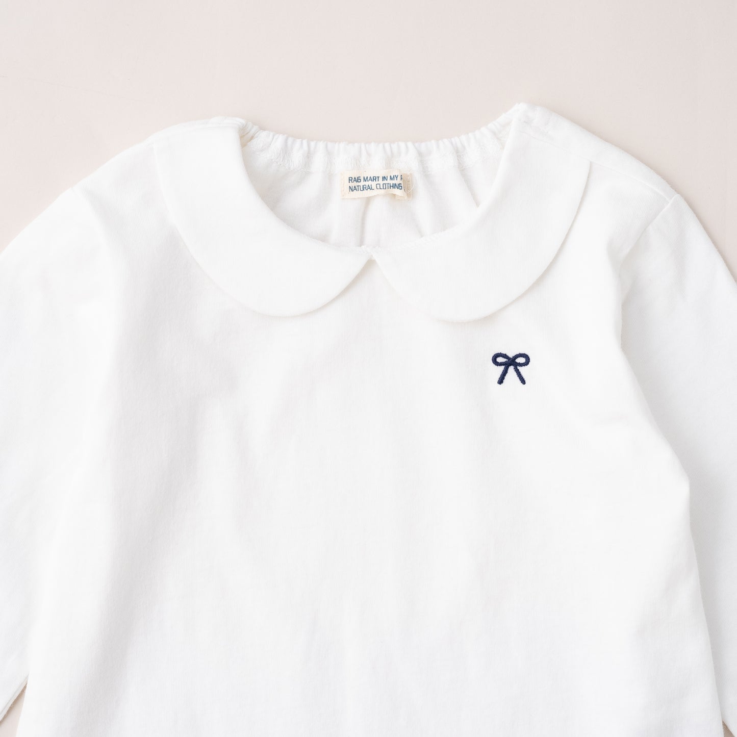 丸襟カットソー　OFF-WHITE