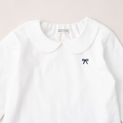 丸襟カットソー　OFF-WHITE