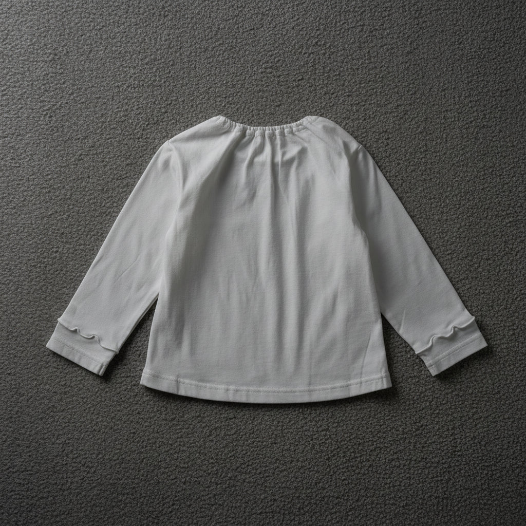 丸襟カットソー　OFF-WHITE