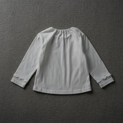 丸襟カットソー　OFF-WHITE