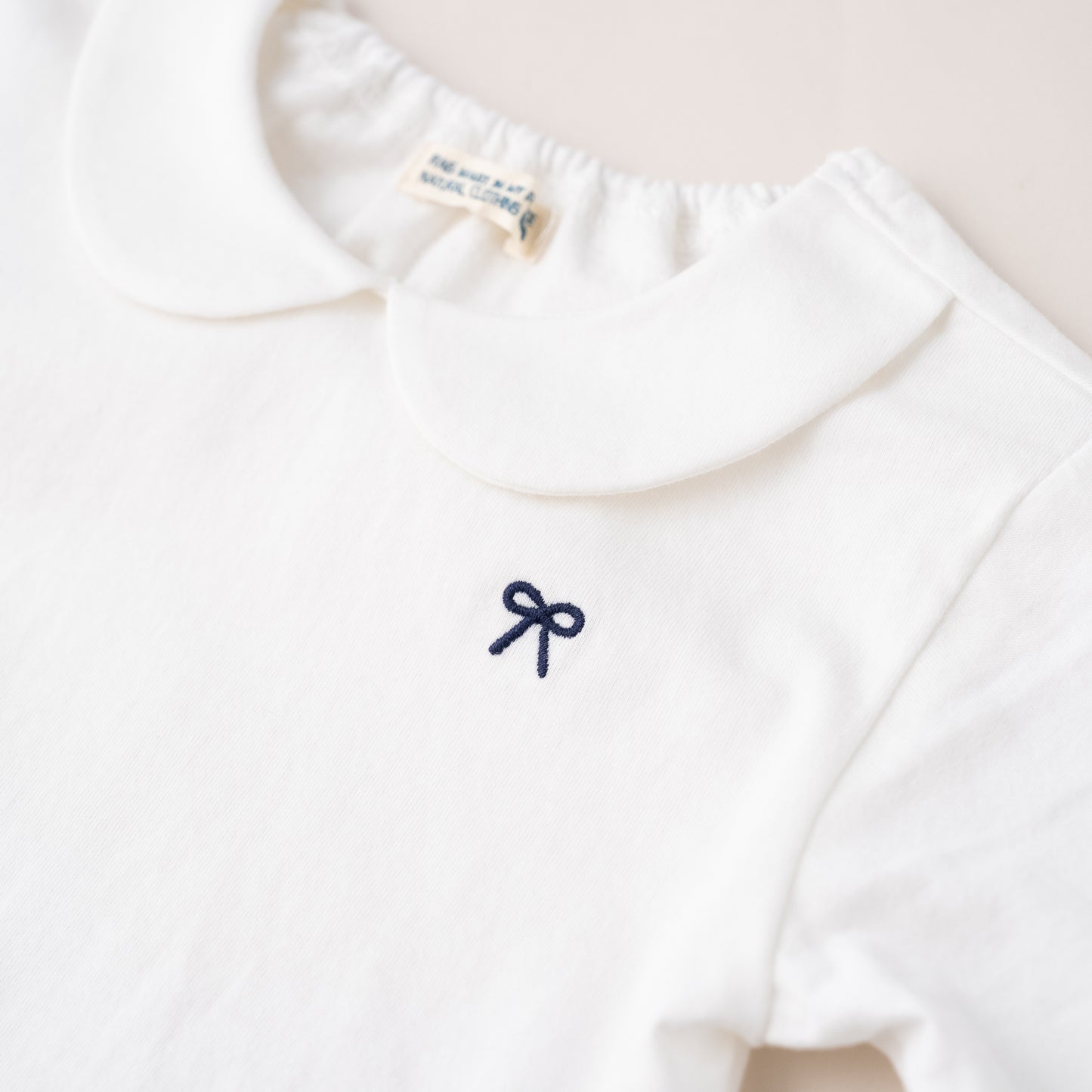 丸襟カットソー　OFF-WHITE