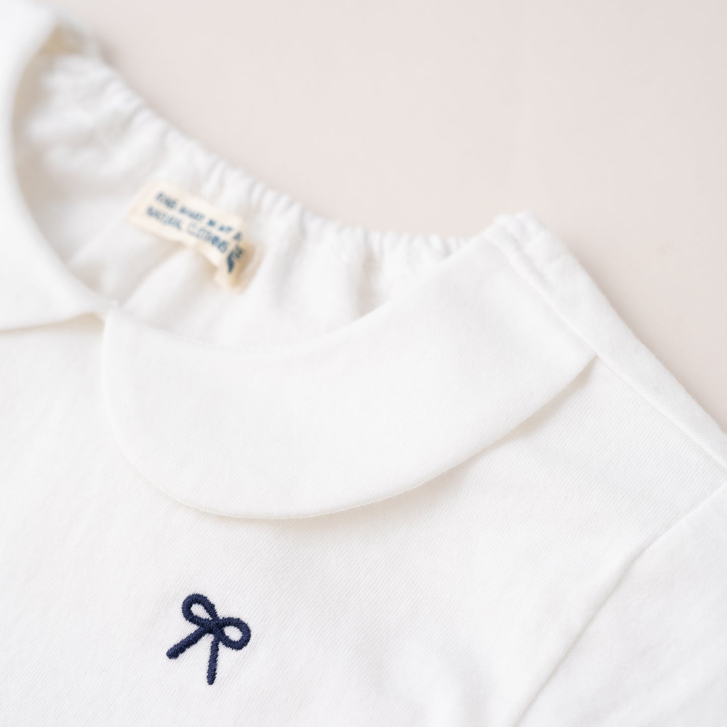 丸襟カットソー　OFF-WHITE