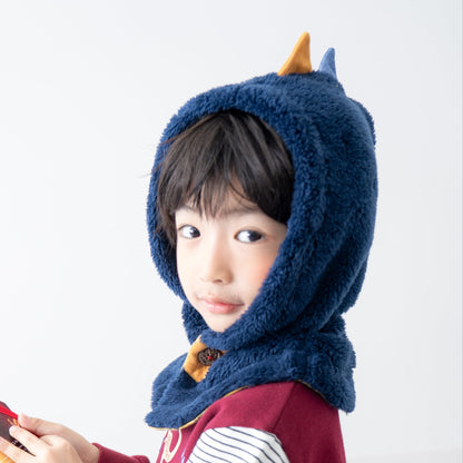 フードネックウォーマー　NAVY