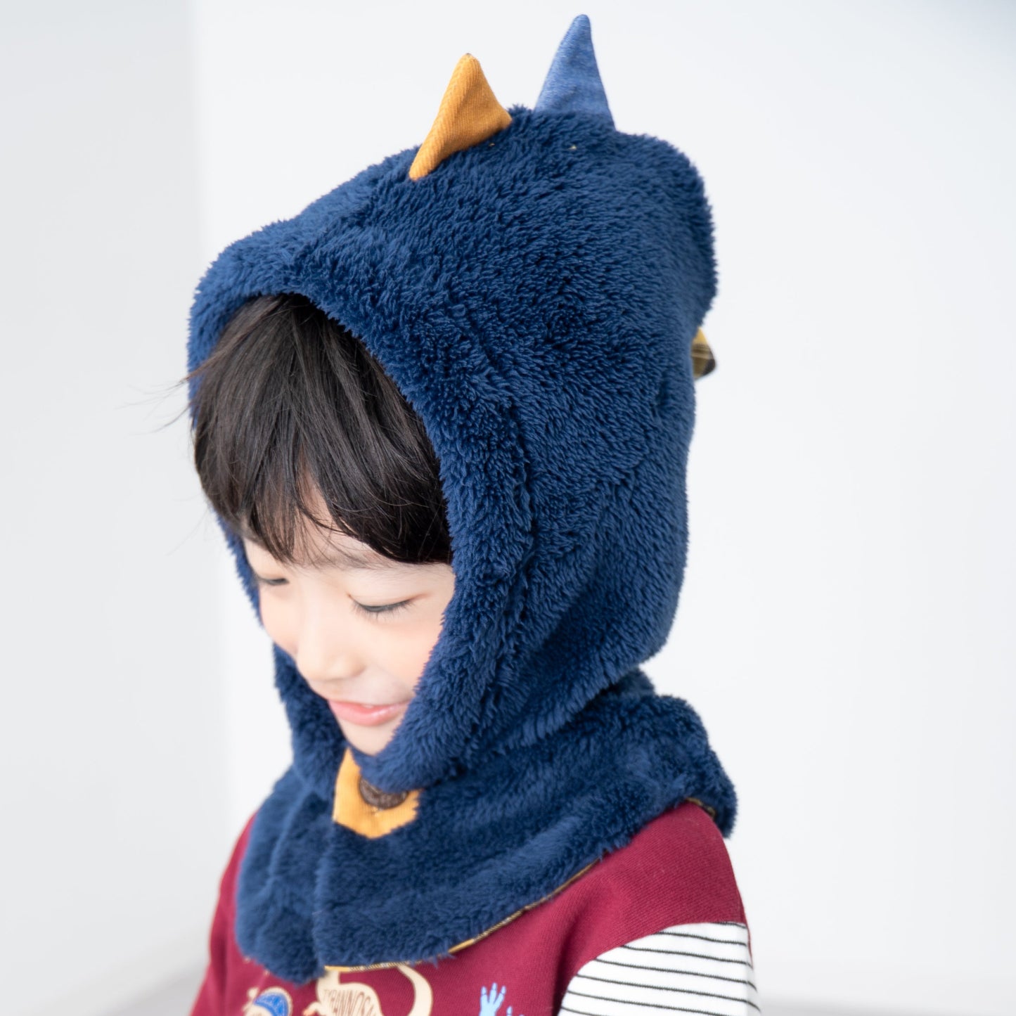 フードネックウォーマー　NAVY