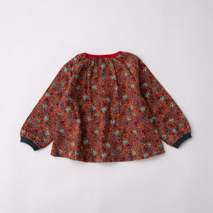チュニックブラウス　BROWN