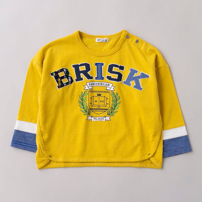 BRISKTシャツ　YELLOW