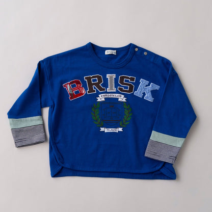 BRISKTシャツ　BLUE