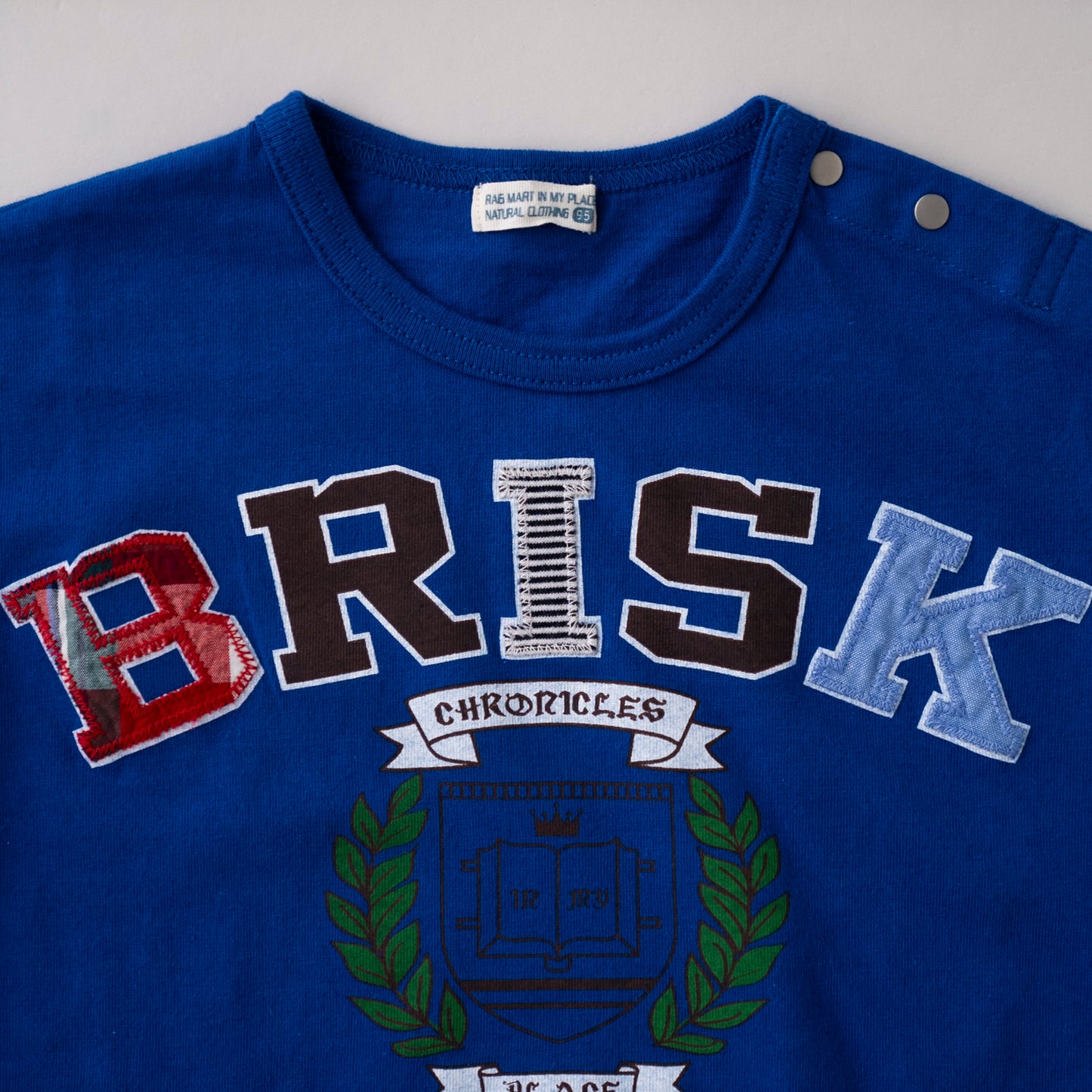 BRISKTシャツ　BLUE