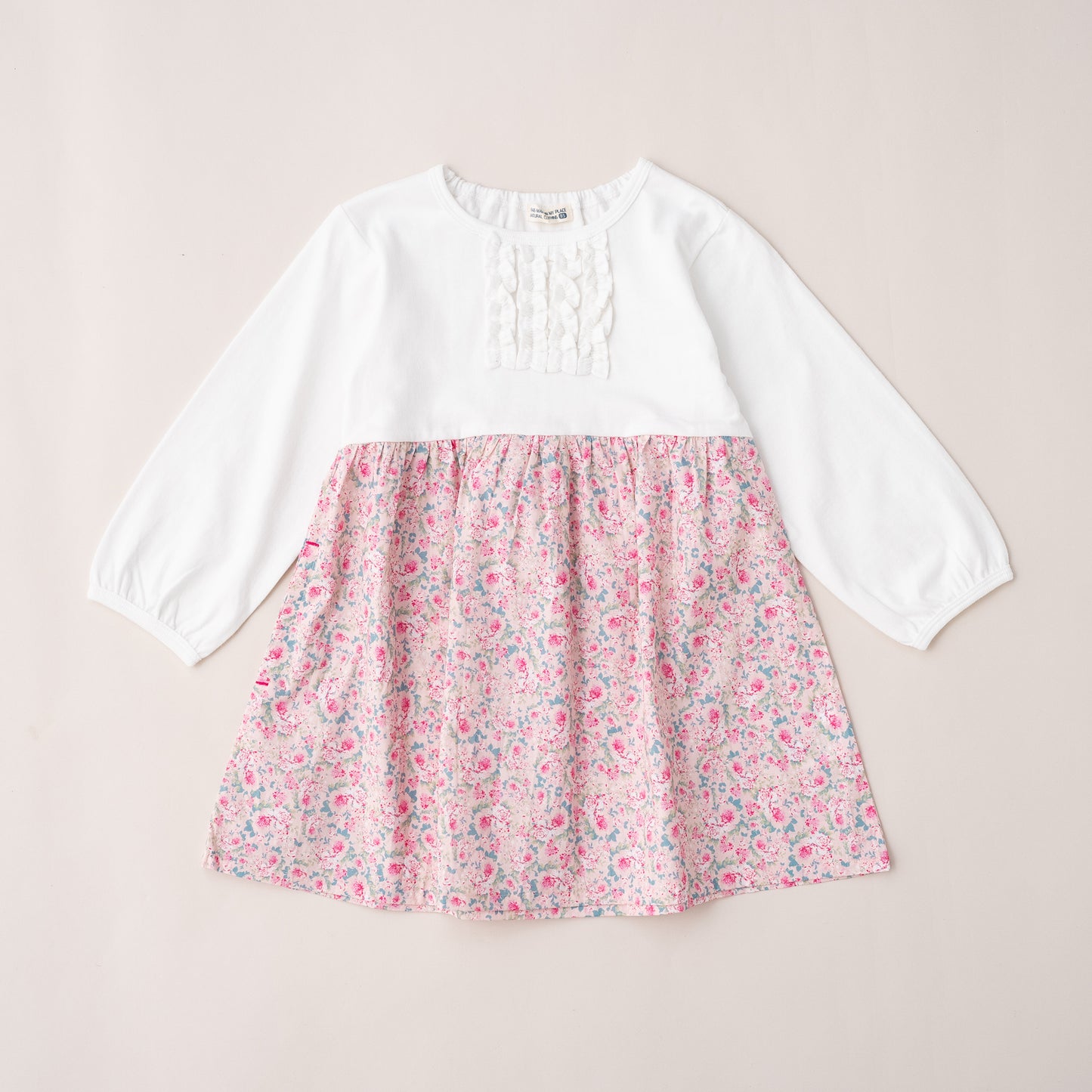 切り替えワンピース　OFF-WHITE