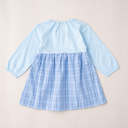 切り替えワンピース　SAXE