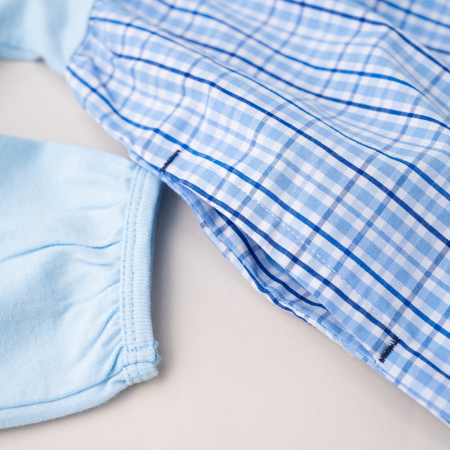 切り替えワンピース　SAXE