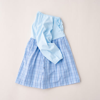 切り替えワンピース　SAXE