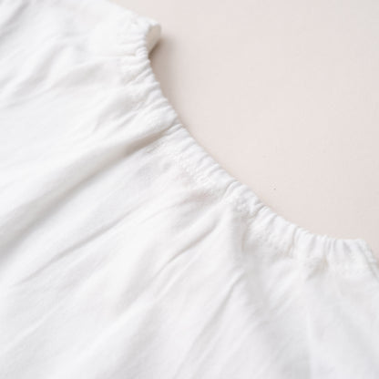 切り替えワンピース　OFF-WHITE