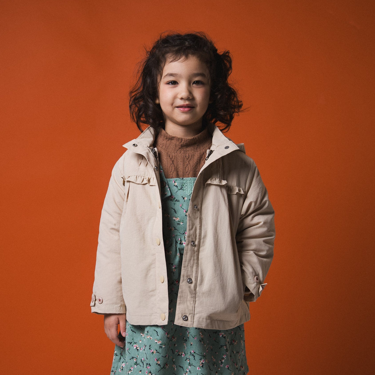 3WAYジャケット【GIRLS】　BEIGE