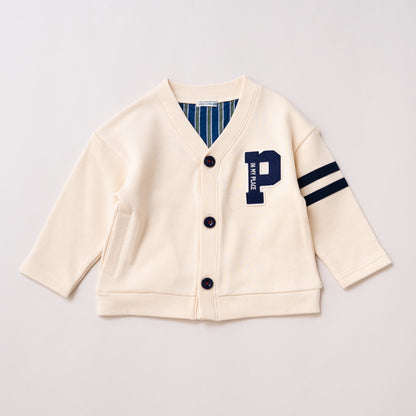 トラッドスタイルカーディガン　IVORY