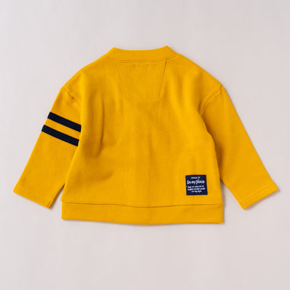 トラッドスタイルカーディガン　YELLOW
