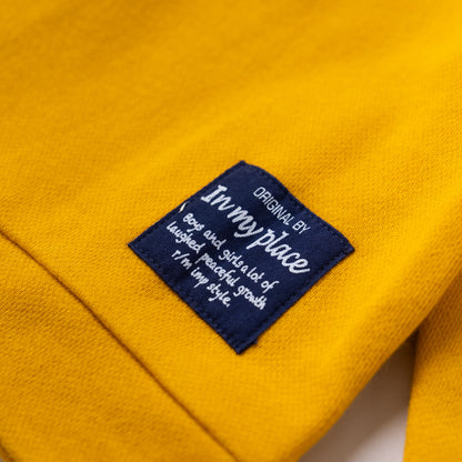 トラッドスタイルカーディガン　YELLOW