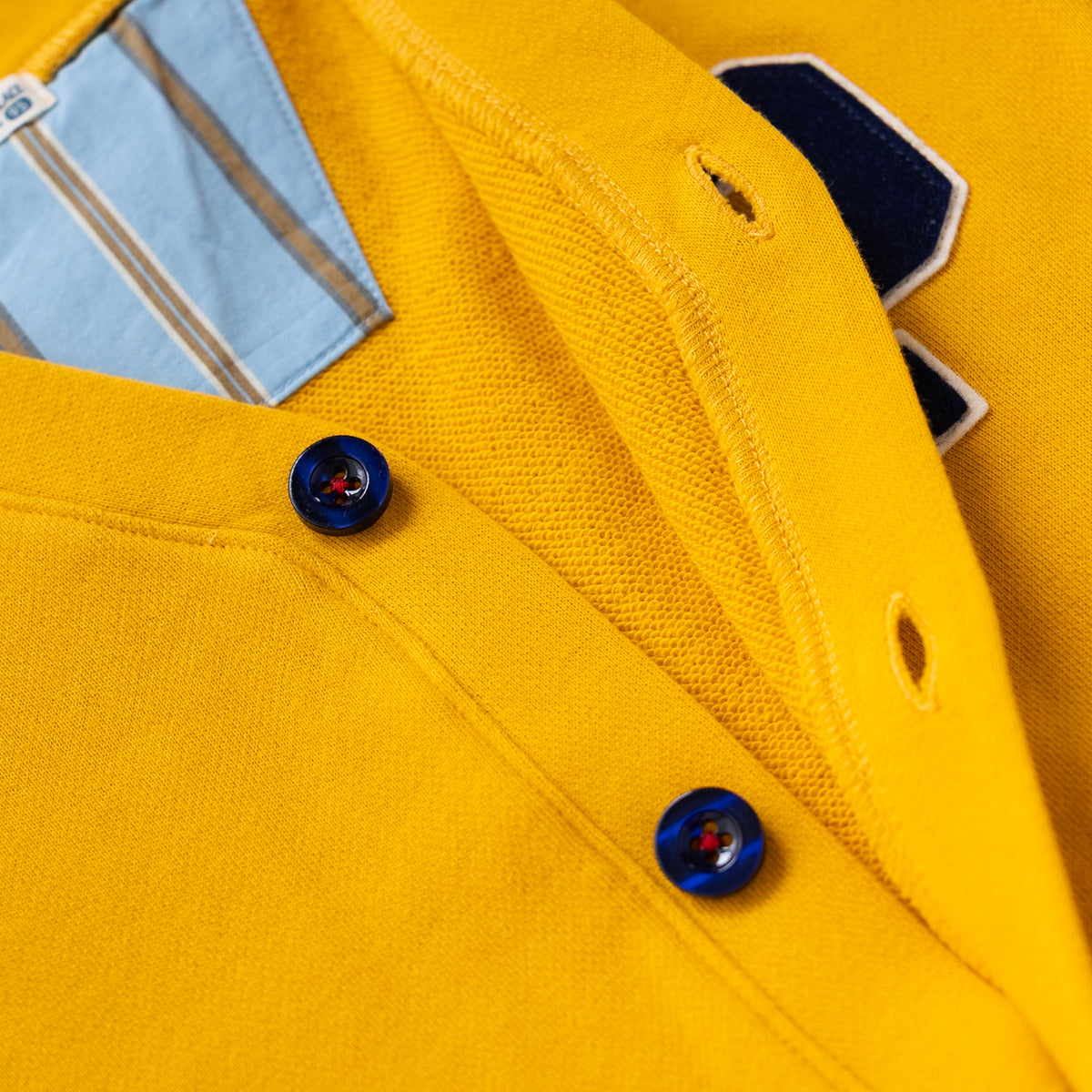 トラッドスタイルカーディガン　YELLOW