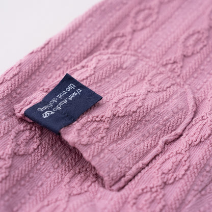 ケーブルニットレギンス　PINK