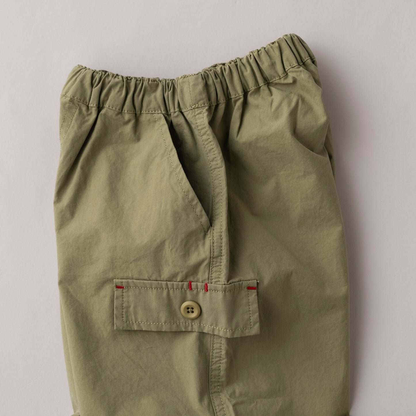 パラシュートカーゴパンツ　KHAKI