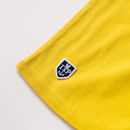 ワンポイントポケットTシャツ　YELLOW