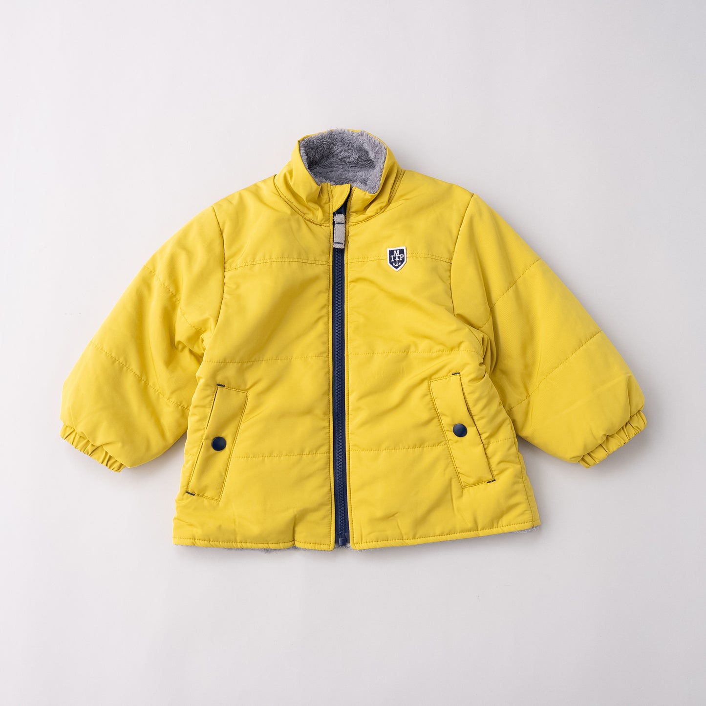 中綿ナイロンジャンバー　YELLOW