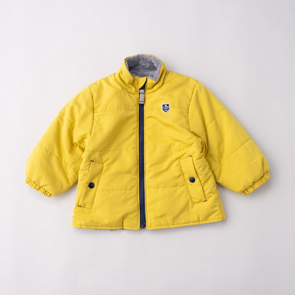 中綿ナイロンジャンバー　YELLOW