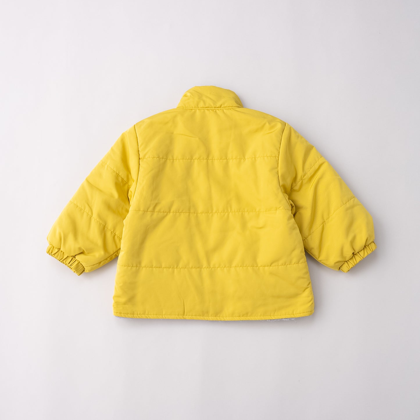 中綿ナイロンジャンバー　YELLOW